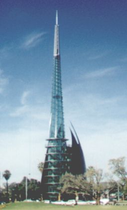 photograph of the bell tower Perth