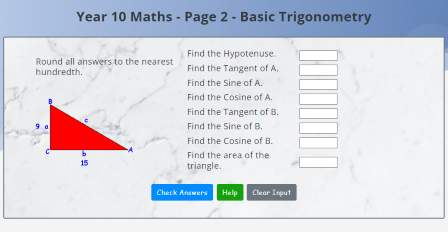 Basic trigonometry