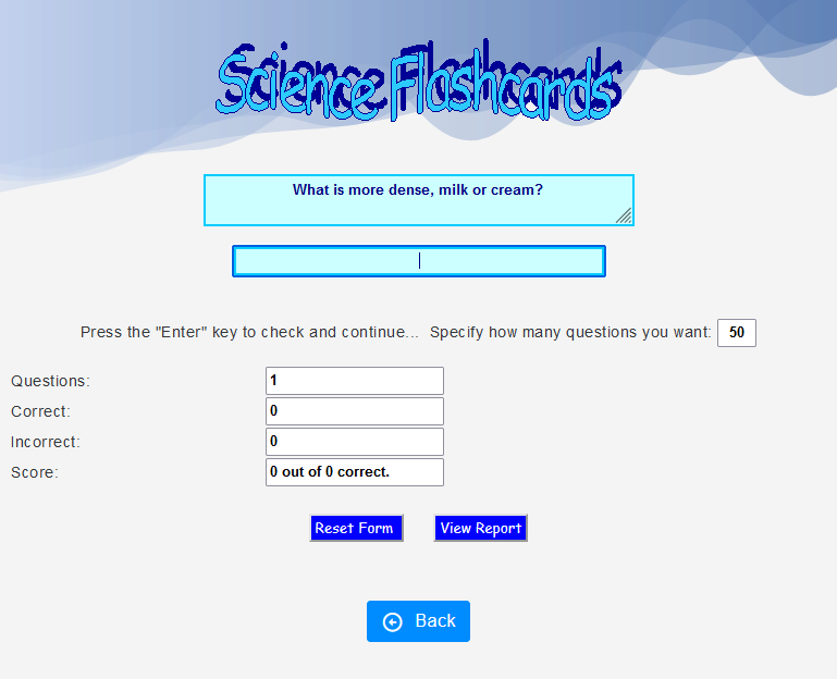 Science Flashcards