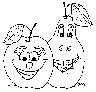 fruit apple and pear