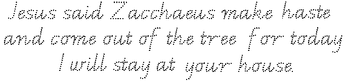 Trace the sentence.